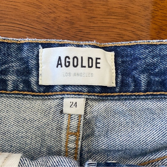 Agolde 90s Pinch Waist, Backdrop, Size 24 - Picture 5 of 8